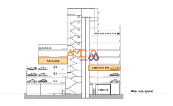 Sala comercial no Lourdes AMC360 - Image 6